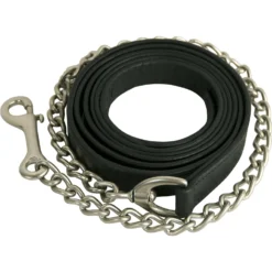 Gatsby Leather Horse Lead & Chain