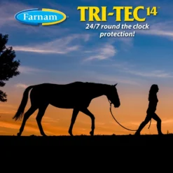 Farnam Tri-Tec 14 Fly Repellent For Horses -Weaver Leather || Finish Line || Cavalor Shop 295845 PT4. AC SS1800 V1620943342