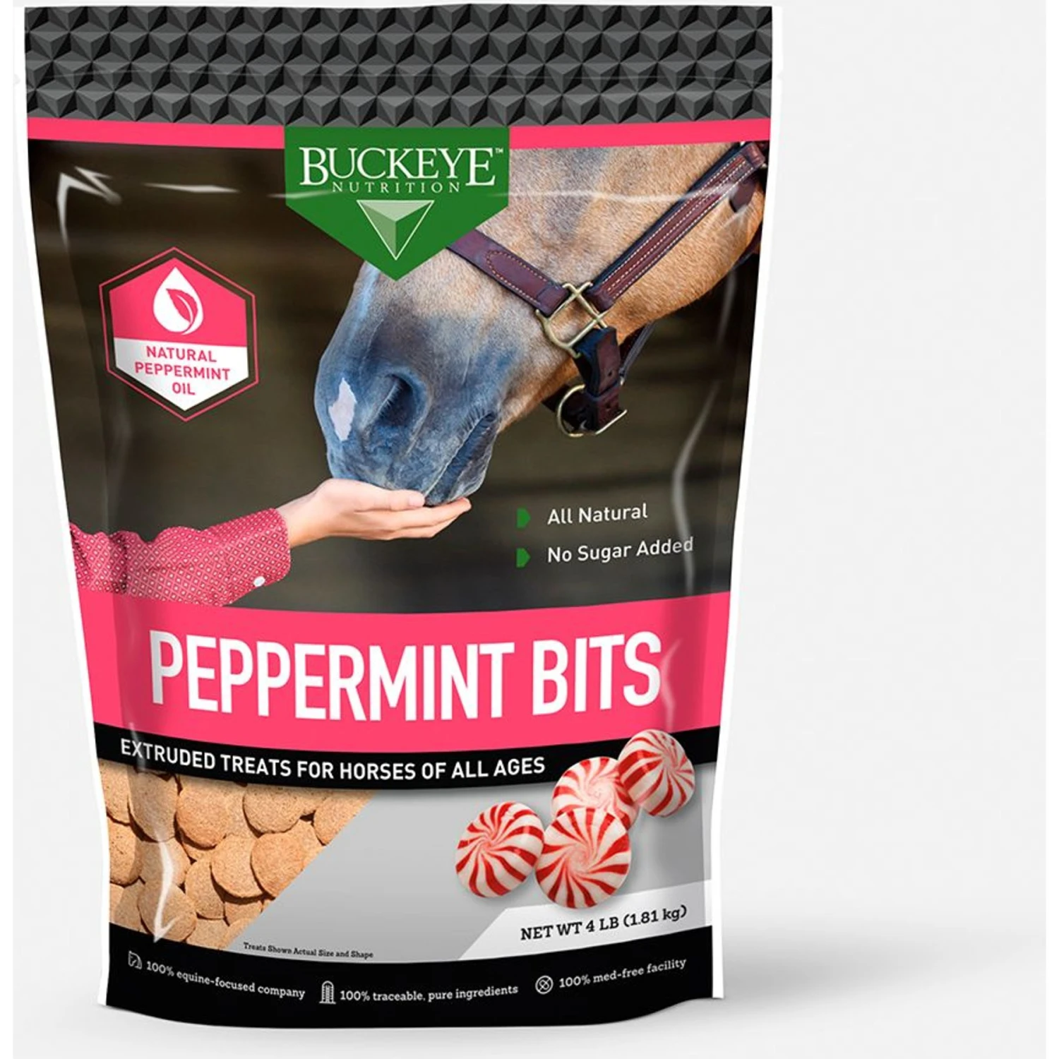 Buckeye Nutrition All-Natural Peppermint Horse Treats & Buckeye Nutrition All-Natural Apple Horse Treats 2 Buckeye Nutrition All-Natural Peppermint Horse Treats & Buckeye Nutrition All-Natural Apple Horse Treats - Image 2