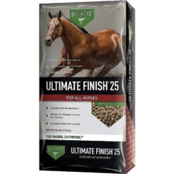 Buckeye Nutrition Gro 'N Win Pelleted Horse Feed & Buckeye Nutrition Ultimate Finish 25 High-Fat Weight Gain Pellets Horse Supplement -Weaver Leather || Finish Line || Cavalor Shop 301850 PT4. AC SS1800 V1622819563