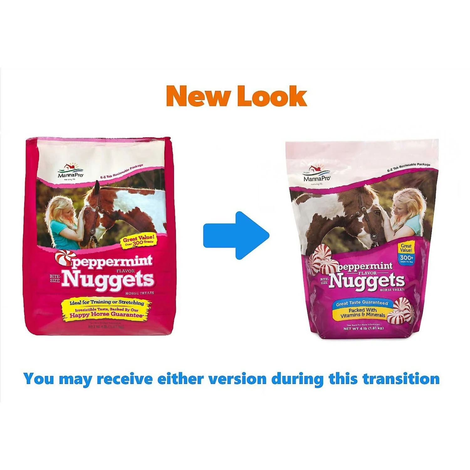 Manna Pro Bite-Size Nuggets Apple Flavored Horse Training Treats & Manna Pro Bite-Size Nuggets Peppermint Flavored Horse Training Treats 7 Manna Pro Bite-Size Nuggets Apple Flavored Horse Training Treats & Manna Pro Bite-Size Nuggets Peppermint Flavored Horse Training Treats - Image 7