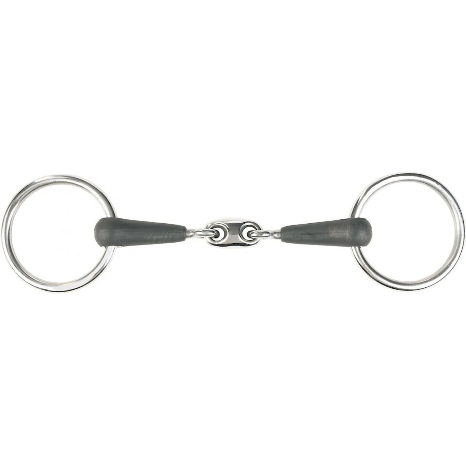 Horze Equestrian Oval Link Loose Ring Snaffle Horse Bit 1 Horze Equestrian Oval Link Loose Ring Snaffle Horse Bit