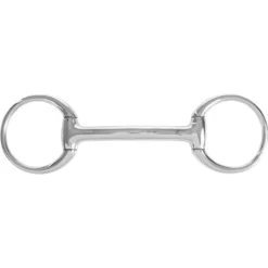 Horze Equestrian Mullen Mouth Eggbutt Snaffle Horse Bit
