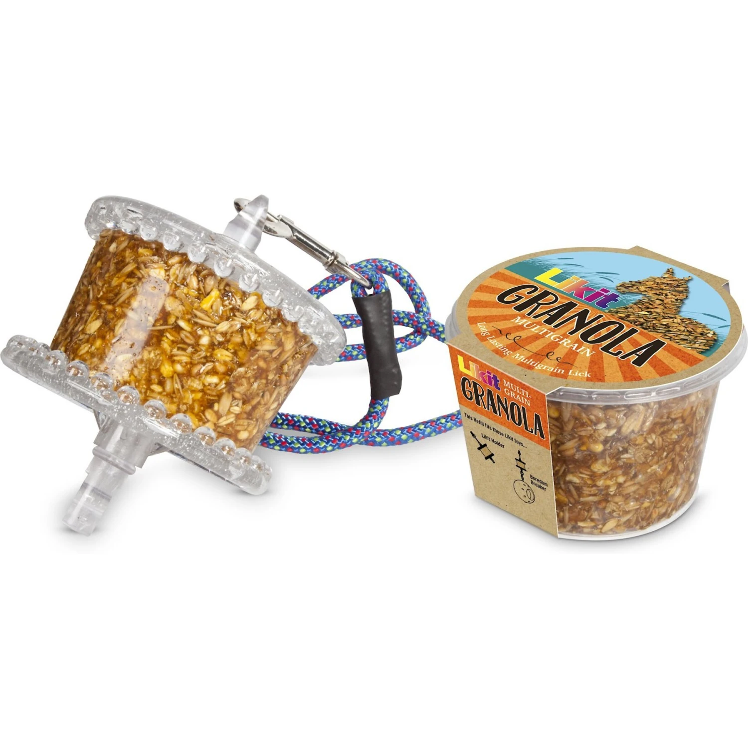 Likit Granola Original Horse Treat, 1.21-lb Bag 3 Likit Granola Original Horse Treat, 1.21-lb Bag - Image 3