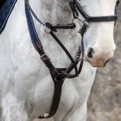 Horseware Ireland Rambo Micklem Martingale Horse Breastplate, Brown, Standard Horse