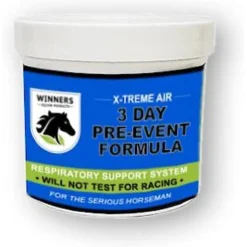 Winners Equine Products X-Treme Air 3 Day Pre-Event Formula Horse Treatment, 180-g Jar