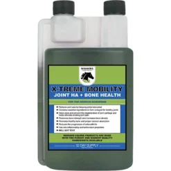 Winners Equine Products X-TREME MOBILITY Joint HA + Bone Health Horse Supplement, 1-qt Bottle