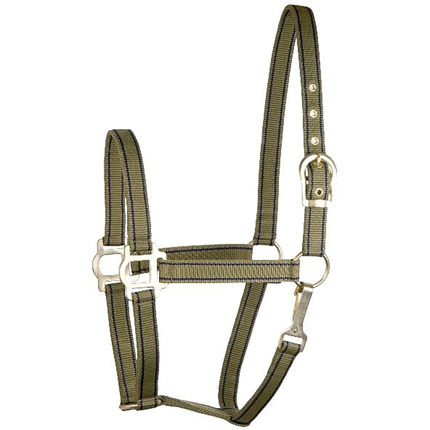 Gatsby Classic Nylon 2-Tone Horse Halter 1 Gatsby Classic Nylon 2-Tone Horse Halter