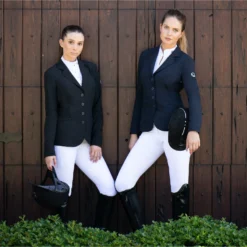 Equiline Eqode Dianna Women's Show Coat -Weaver Leather || Finish Line || Cavalor Shop 345695 PT2. AC SS1800 V1642646791