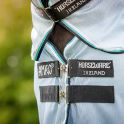 Amigo Bug Rug Horse Fly Sheet, Azure Blue -Weaver Leather || Finish Line || Cavalor Shop 367712 PT2. AC SS1800 V1645742526