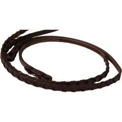 Huntley Equestrian Sedgwick Fancy Stitched Square Raised Laced Horse Reins -Weaver Leather || Finish Line || Cavalor Shop 514790 PT5. AC SS1800 V1657658300