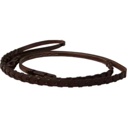 Huntley Equestrian Sedgwick Fancy Stitched Square Raised Laced Horse Reins -Weaver Leather || Finish Line || Cavalor Shop 514790 PT6. AC SS1800 V1657658300