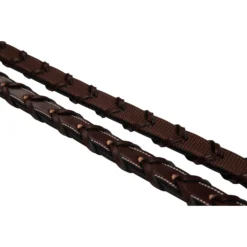 Huntley Equestrian Sedgwick Fancy Stitched Rubber Lined Laced Horse Reins, Full -Weaver Leather || Finish Line || Cavalor Shop 514814 PT2. AC SS1800 V1657658300