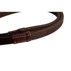 Huntley Equestrian Fancy Stitched Rubber Horse Reins Brown, Full -Weaver Leather || Finish Line || Cavalor Shop 514846 PT3. AC SS1800 V1657658301