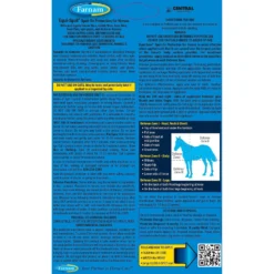 Farnam Equi-Spot Horse Spot-On Fly Control & Farnam SuperMask II Horse Fly Mask Classic Collection -Weaver Leather || Finish Line || Cavalor Shop 566270 PT3. AC SS1800 V1657659863
