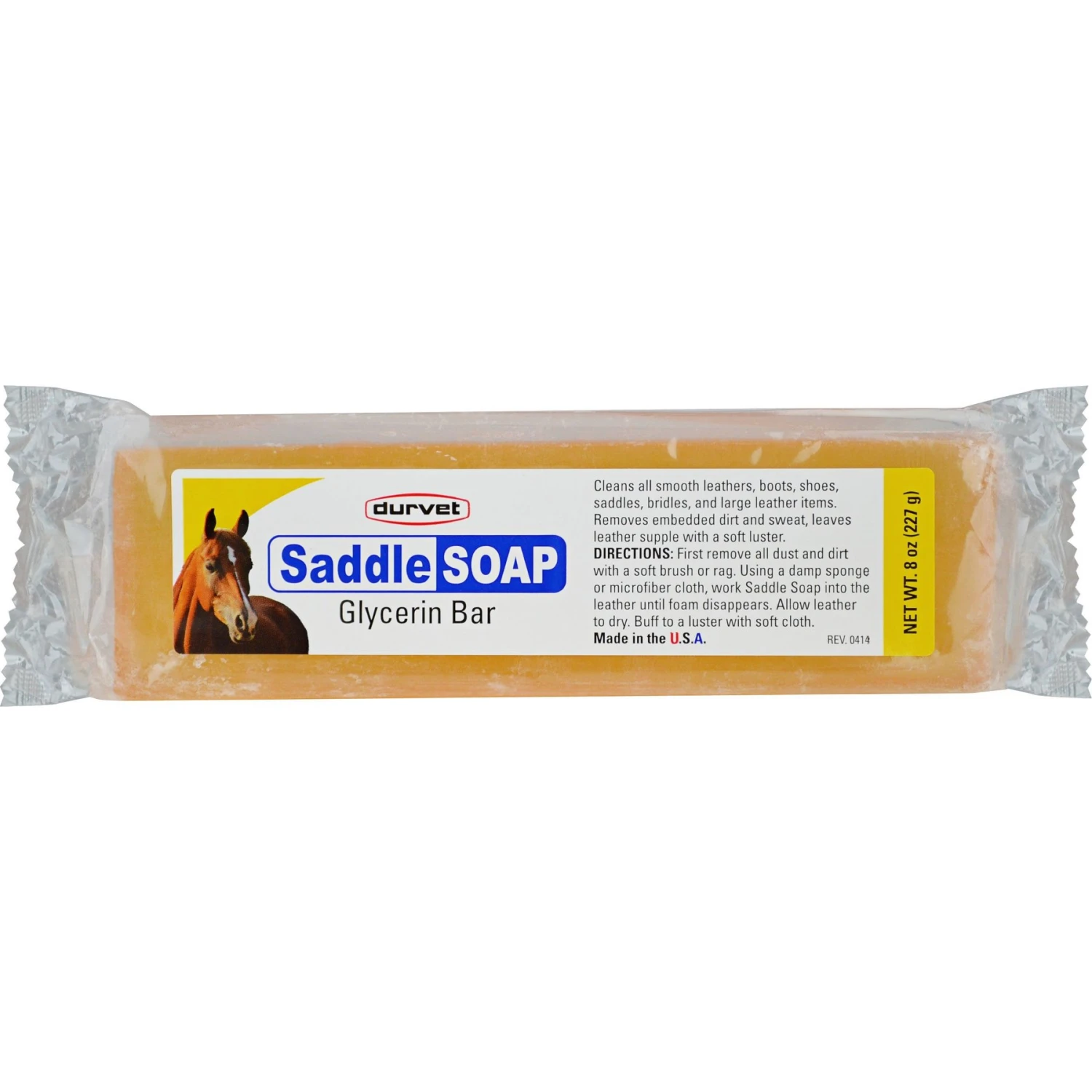 Durvet Saddle Glycerin Bar Horse Soap 1 Durvet Saddle Glycerin Bar Horse Soap