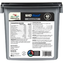 Manna Pro Sho-Hoof Biotin & Zinc Methionine For Healthy Hooves Horse Supplement, 5-lb Bag -Weaver Leather || Finish Line || Cavalor Shop 837414 PT7. AC SS1800 V1683120723
