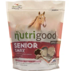 NutriGood Senior Snax Apple Flavor Horse Treat, 2-lb Bag