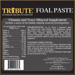 Tribute Equine Nutrition Advance Paste Digestive & Nutritional Horse Supplement -Weaver Leather || Finish Line || Cavalor Shop 863502 PT5. AC SS1800 V1684837223