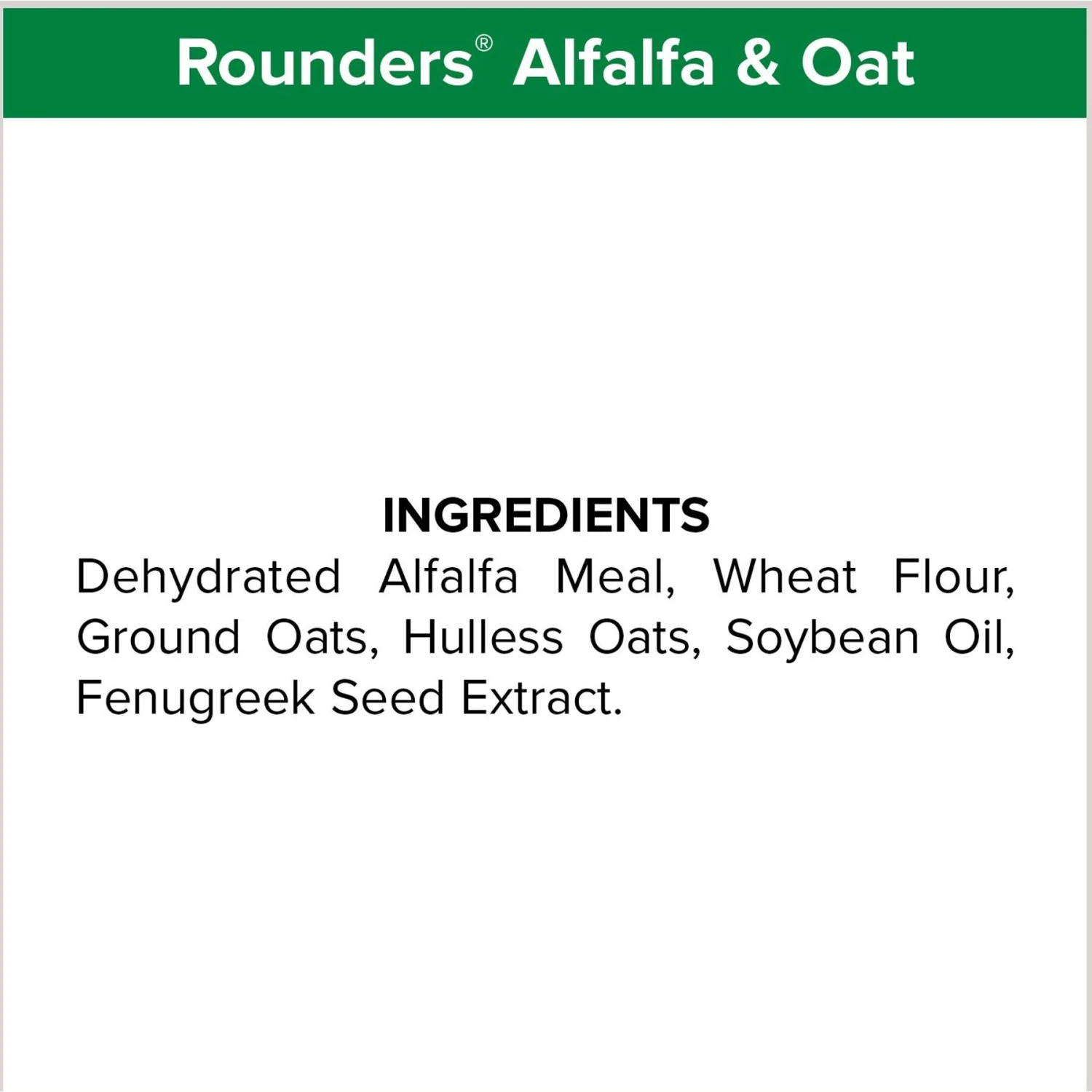 Blue Seal Alfalfa & Oats Rounders Horse Treats, 30-oz Bag 5 Blue Seal Alfalfa & Oats Rounders Horse Treats, 30-oz Bag - Image 5