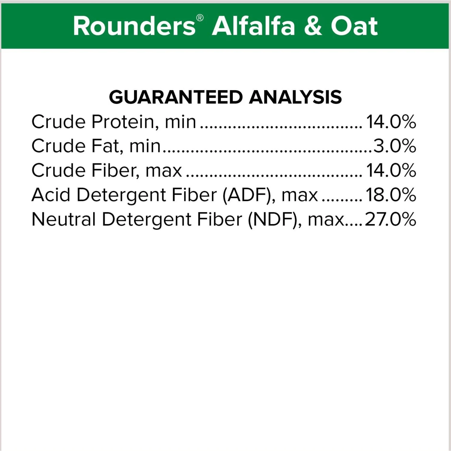 Blue Seal Alfalfa & Oats Rounders Horse Treats, 30-oz Bag 6 Blue Seal Alfalfa & Oats Rounders Horse Treats, 30-oz Bag - Image 6