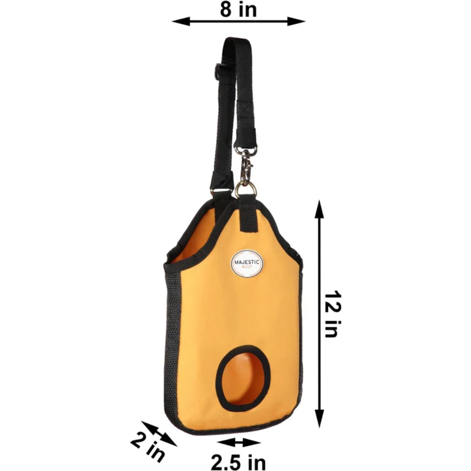 Majestic Ally Small Animals Nylon Hay Bag Large With Mess Ventilation Gusset Horse Supplies 2 Majestic Ally Small Animals Nylon Hay Bag Large With Mess Ventilation Gusset Horse Supplies - Image 2