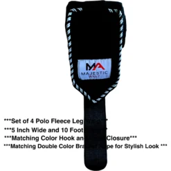 Majestic Ally Polo Wraps With Braided Rope Horse Wrap, Black 8 Majestic Ally Polo Wraps With Braided Rope Horse Wrap, Black -Weaver Leather || Finish Line || Cavalor Shop 901646 PT3. AC SS1800 V1698439171