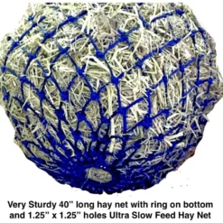 Majestic Ally 1.25x1.25-in Ultra Slow Feed Hay Net With Bottom Ring Horse Supplies -Weaver Leather || Finish Line || Cavalor Shop 901686 PT3. AC SS1800 V1698441048