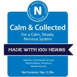 Hilton Herbs Calm & Collected Calming Horse Supplement, 2.2-lb Bag -Weaver Leather || Finish Line || Cavalor Shop 946118 PT3. AC SS1800 V1700599036