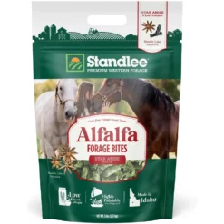 Standlee Forage Bites Alfalfa Anise Horse Treats, 5-lb Bag