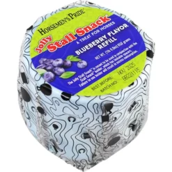 Horsemen's Pride Stall Snack Horse Treat Refill, Blueberry Flavor, 1.5-lb