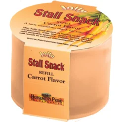 Horsemen's Pride Stall Snack Horse Treat Refill, Carrot Flavor, 1.5-lb