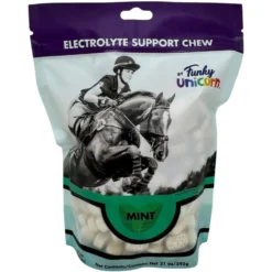 Funky Unicorn Mint Electrolyte Cubes Horse Supplement