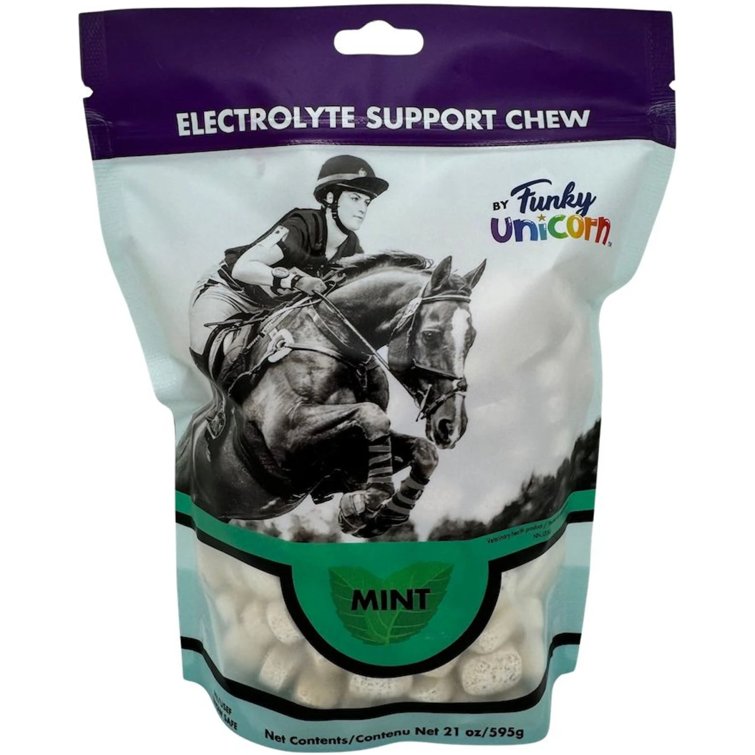 Funky Unicorn Mint Electrolyte Cubes Horse Supplement 1 Funky Unicorn Mint Electrolyte Cubes Horse Supplement
