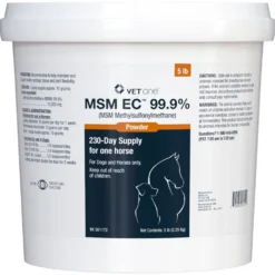VetOne MSM EC 99.9% Horse Supplement